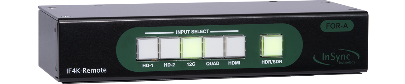 Remote panel IF4K-REMOTE