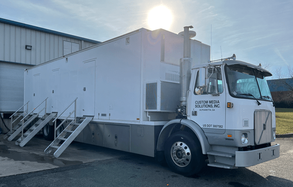 Custom Media Solutions Equips New 40-Foot Broadcast Production Truck with FOR-A HVS-2000 Video Switcher 
