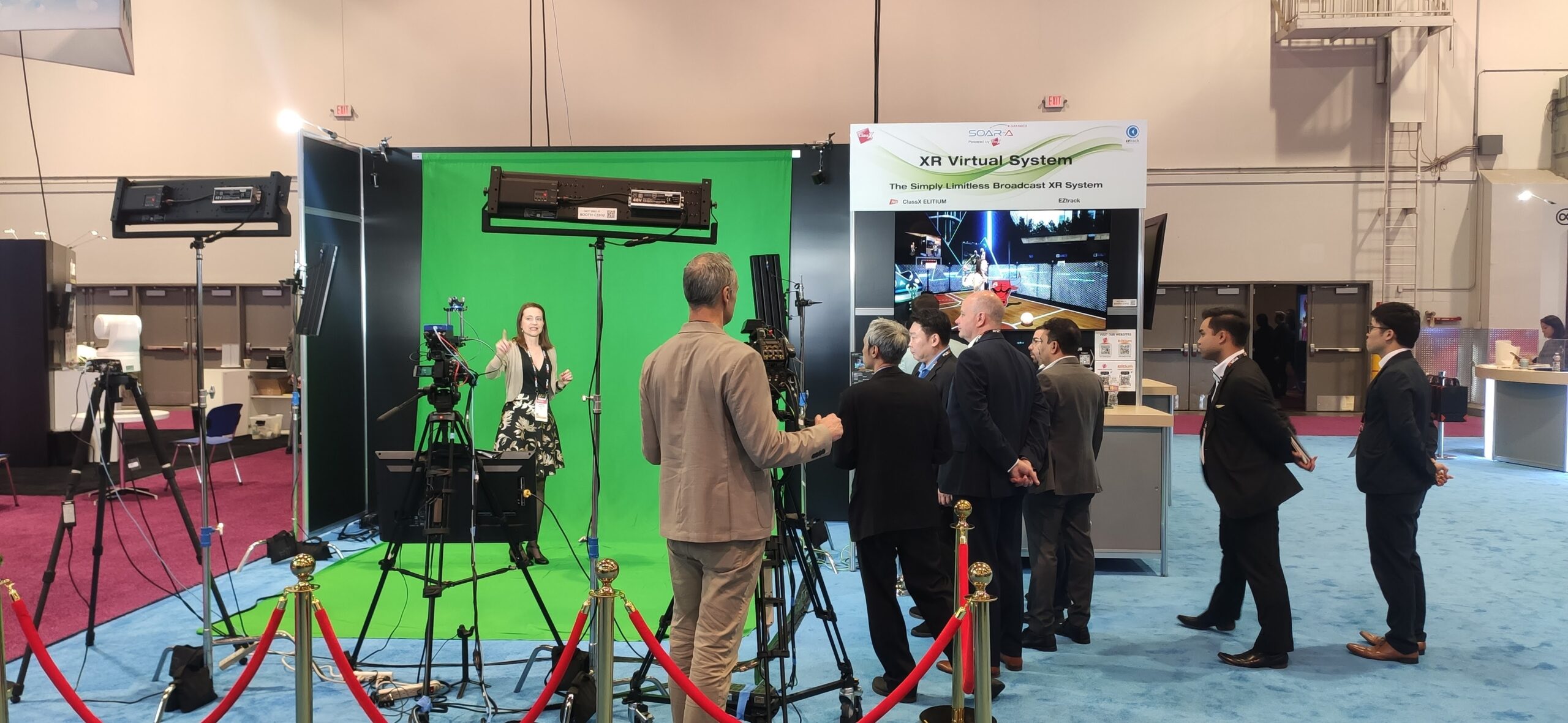 The all-in-one Elitium XR system from FOR-A partner ClassX can be used with LED walls