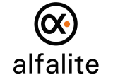 logo alfalite black square