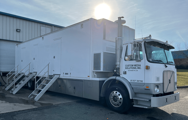 Custom Media Solutions Equips New 40-Foot Broadcast Production Truck with FOR-A HVS-2000 Video Switcher
