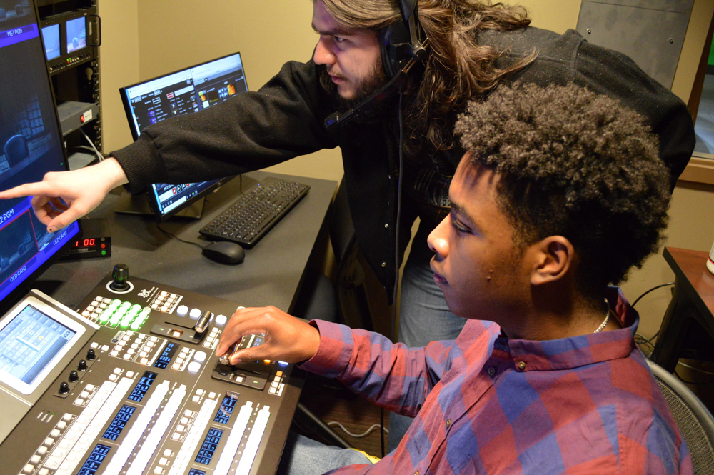 FOR-A HVS-490 production switcher in Cameron University