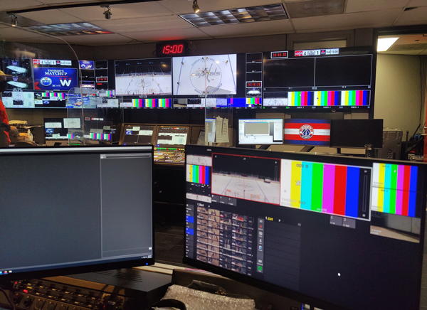 Capital One Arena using Envivo Repla System