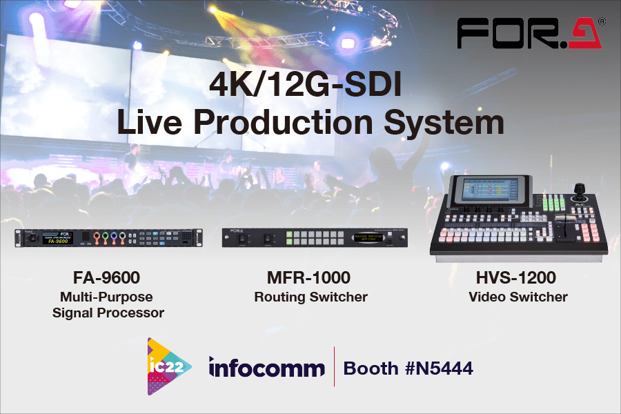FOR-A FA-1616 Wins TV Tech Best of Show Award