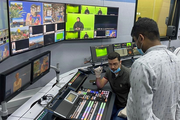 the United Arab Emirates Ministry of Education is using a HVS-1200 FOR-A video switcher