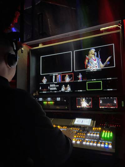 FOR-A HVS-1200 video switcher in PTP Live