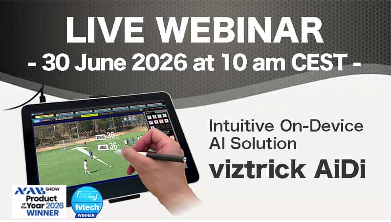 Live Webinar: Live Sports, Reimagined with AI